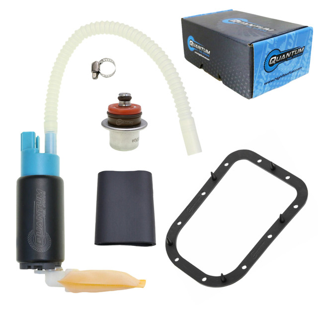 Quantum Fuel Systems OEM Replacement In-Tank EFI Fuel Pump w/ Fuel Pressure Regulator, Tank Seal, Strainer for the Harley Davidson Electra Glide Standard / Fat Boy '2007 & etc. Quantum Fuel Systems OEM Replacement In-Tank EFI Fuel Pump w/ Fuel Pressure Regulator, Tank Seal, Strainer for the Harley Davidson Electra Glide Standard / Fat Boy '2007 & etc.